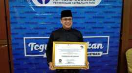 Kepala Dinas Penanaman Modal dan Pelayanan Terpadu Satu Pintu (DPMPTSP) Reza Khadafy pada Senin, (18/12/2023). Foto:Rega/matapedia6