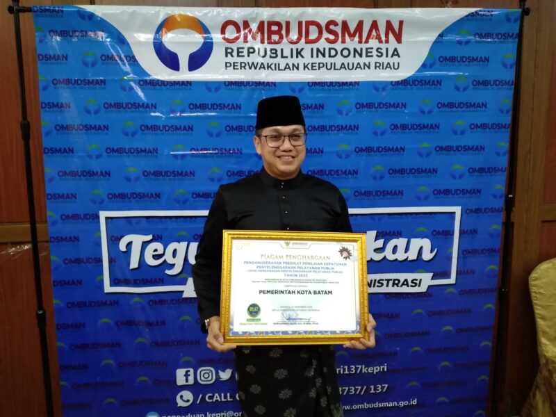 Kepala Dinas Penanaman Modal dan Pelayanan Terpadu Satu Pintu (DPMPTSP) Reza Khadafy pada Senin, (18/12/2023). Foto:Rega/matapedia6