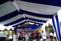 BNN merilis kasus narkoba, sebanyak 60 kg turut disita pada Sabtu (23/12/2023). Foto:Rega/matapedia6.