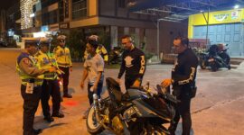 Polisi mengamankan sepeda motor blong saat razia pada Sabtu (2/12/2023). Foto:Dok-Humas Polresta Barelang