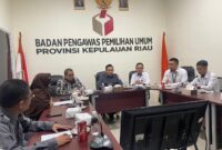 Ombudsman Kepri bersama Bawaslu. Foto:Dok/Ist