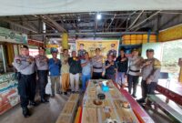 Curhat Kamtibmas di Kelurahan Tanjung Uncang baru-baru ini.  Foto:Dok/Polsek Batuaji