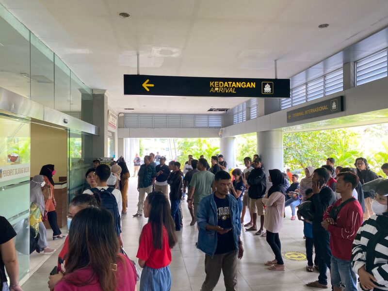 Suasana arus mudik Nataru di Pelabuhan Domestik Sekupang beberapa hari lalu. Foto:Dok/Humas BP Batam