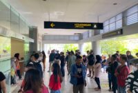 Suasana arus mudik Nataru di Pelabuhan Domestik Sekupang beberapa hari lalu. Foto:Dok/Humas BP Batam