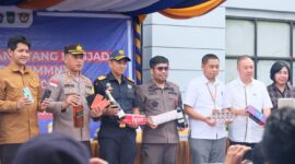 Penindakan periode 2015-2023 berlokasi di PT Desa Air Cargo, Kabil, Batam, Kamis (28/12/2023). Foto:Ist/matapedia6