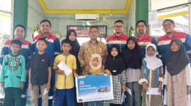 Santunan Satgas Nataru Pertamina Sumbagut. Foto:Ist/matapedia6