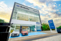 Subaru Indonesia meresmikan pembukaan Plaza Subaru di jalan Pelajar Pejuang 45 No.47, Bandung, Jawa Barat pada Jumat (8/12/2023). Foto/Subaru