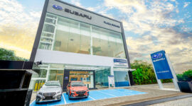 Subaru Indonesia meresmikan pembukaan Plaza Subaru di jalan Pelajar Pejuang 45 No.47, Bandung, Jawa Barat pada Jumat (8/12/2023). Foto/Subaru