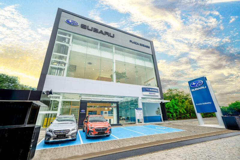 Subaru Indonesia meresmikan pembukaan Plaza Subaru di jalan Pelajar Pejuang 45 No.47, Bandung, Jawa Barat pada Jumat (8/12/2023). Foto/Subaru