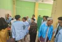 Anggota DPRD Batam Arlon Veristo hadir Sunat Massal, Sabtu (23/12/2023). Foto:Ramadan/matapedia6