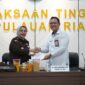 Ombusman bersama Kejati . Foto: Dok/ Istimewa
