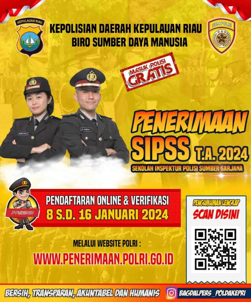 Brosur berisi syarat lengkap pendaftaran anggota Polri sumber sarjana 2024.
Matapedia6.com/ Istimewa