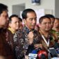 Presiden Republik Indonesia saat menjawab pertanyaan para awak media di Jakarta, beberapa waktu lalu. Matapedia6.com/Dok sekretariat negara