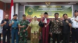 Ketua DPRD Batam Nuryanto hadir dalam pelantikan dan sertijab Ketua PN Batam, Selasa (9/1/2024). Foto:Istimewa/matapedia6