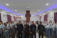 Kejari Batam berikan penyuluhan Hukum di SMKN 5 Batam, Kamis (11/1/2024). Foto:Dok:Kejari Batam