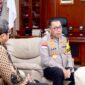 Kapolda Kepri Irjen Pol Yan Fitri Yan Halimansyah terima kunjungan kerja KPU Provinsi Kepri, Kamis (11/1/2024)