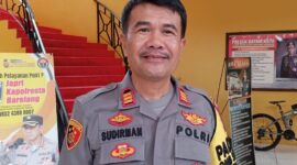 Kapolsek Batam Kota AKP Sudirman. Matapedia6.com/ luci