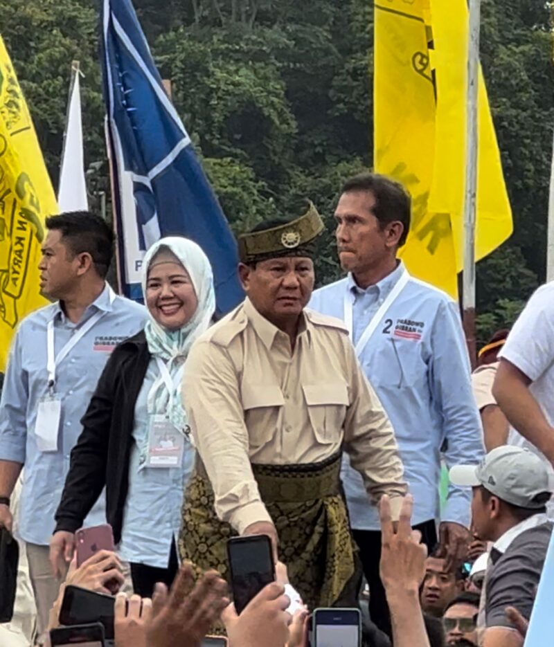 Silaturahmi Akbar Prabowo di Batam, Sabtu (13/1/2024). Foto:DN/matapedia6