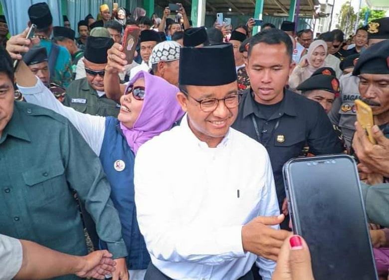 Kunjungan Anies Baswedan di Lampung. Foto:Istimewa/matapedia6