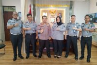 Kalapas Batam bersama UPT pemasyarakatan. Foto:Dok/Lapas Batam