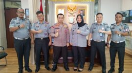 Kalapas Batam bersama UPT pemasyarakatan. Foto:Dok/Lapas Batam