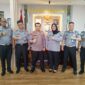 Kalapas Batam bersama UPT pemasyarakatan. Foto:Dok/Lapas Batam