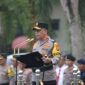 Kapolda Kepri pimpin upacara bendera dalam rangka Hari Kesadaran Nasional, di lapangan Mapolda Kepri, Rabu (17/1/2024).Matapedia6.com/ Dok Humas Polda