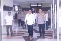 Kapolda Kepri Irjen Pol Yan Fitri Halimansyah terima kunjungan silaturahmi Gubernur Kepri Ansar Ahmad bersama rombongan, Jumat (19/1/2024). Matapedia6.com/ Dok Polda