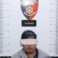 NA (30) tukang ojek online di Batam yang ditangkap Polsek Nongsa, setelah aksinya viral di media sosial. Matapedia6.com/ Dok Polsek Nongsa