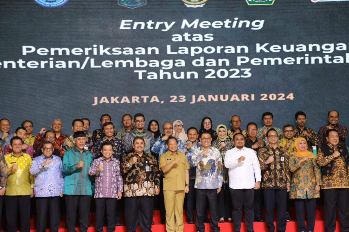 BP Batam menghadiri acara Entry Meeting BPK RI, Selasa (23/1/2024). Foto:Dok/Humas BP Batam