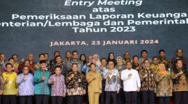 BP Batam menghadiri acara Entry Meeting BPK RI, Selasa (23/1/2024). Foto:Dok/Humas BP Batam
