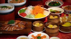 Menu Spesial Imlek di Hotel BWP Panbil. Foto:Istimewa