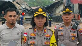 Kapolsek Nongsa, Kompol Restia Octane Guchy memberikan keterangan kepada awak media beberapa waktu lalu. Matapedia6.com/Luci