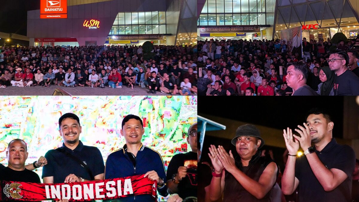 Randi Zulmariadi Nobar Timnas. Foto:Ist/DN