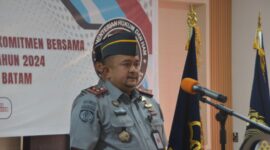 Kepala Rutan Kelas II A Batam, Faisal G Putra. Foto:Dok/Rutan