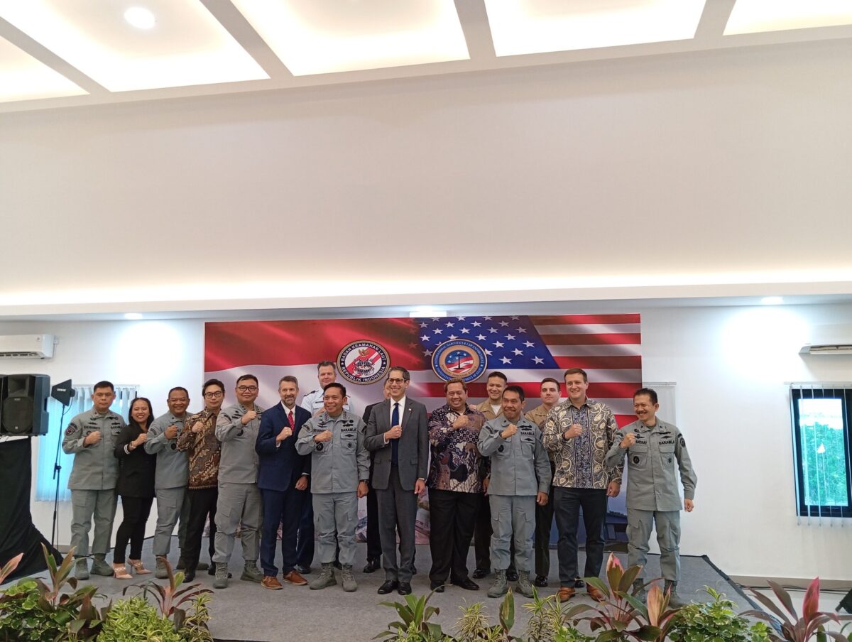 Bakamla RI bersama AS meresmikan pusat pelatihan Maritim di Batam, Senin (29/1/2024). Foto:rega/matapedia6