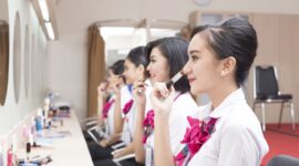 Pelatihan awak kabin pesawat Lion Air. Foto:Ist/matapedia6