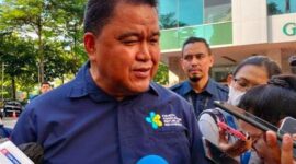Direktur Jenderal Pencegahan dan Pengendalian Penyakit Kementerian Kesehatan Maxi Rein Rondonuwu di Kuningan Jakarta Selatan, Senin (17/4).Matapedia6.com/ net