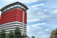 Gedung merah Komisi Pemberantasan Korupsi (KPK). Matapedia6.com/ Istimewa