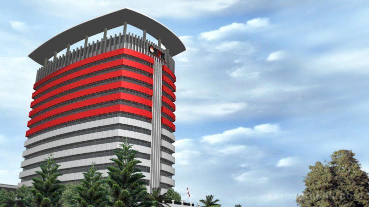 Gedung merah Komisi Pemberantasan Korupsi (KPK). Matapedia6.com/ Istimewa