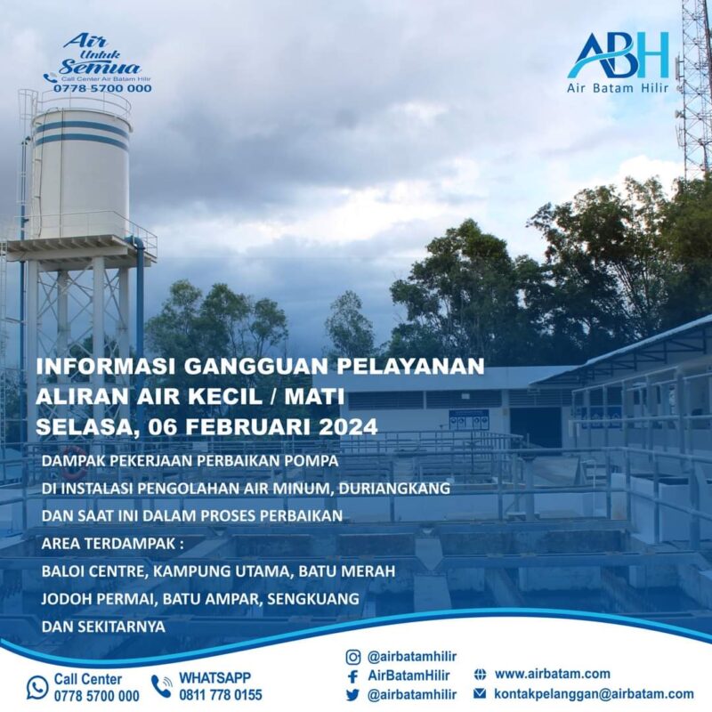 Area yang terdampak. Foto:Dok/ABH