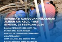 Gambar area yang terdampak. Foto:Dok/ABH