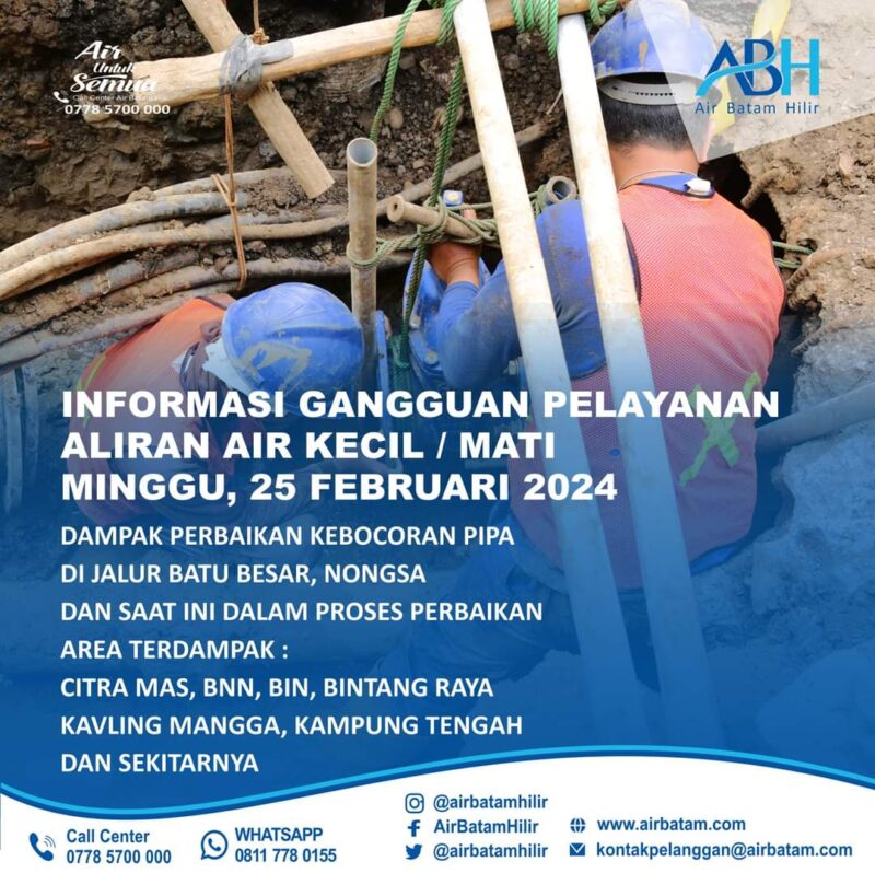 Gambar area yang terdampak. Foto:Dok/ABH