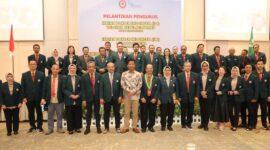 Wali kota Batam sekaligus Kepala BP Batam hadiri pelantikan IDI, Minggu (25/2/2024). Foto:Dok/Diskominfo Batam