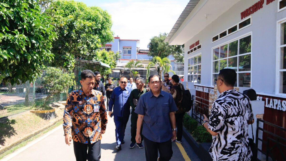 Komisi I DPRD Kepri kunjungan kerja ke Lembaga pemasyarakatan (Lapas) Kelas IIA Batam, Kamis (1/2/2024). Matapedia6.com/ Dok Lapas
