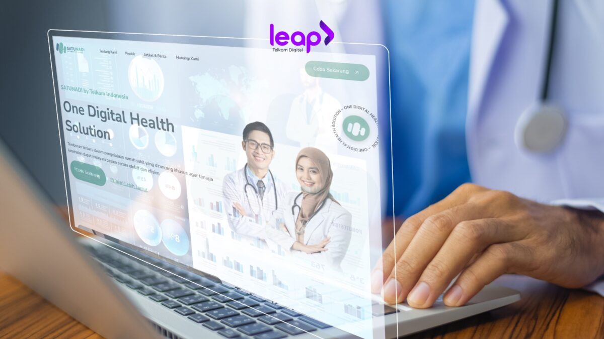 Solusi digital SATUNADI menjadi mitra strategis rumah sakit untuk meningkatkan efektivitas layanan, efisiensi biaya dan menghadirkan transparansi pada sektor kesehatan. Foto:Dok/Telkom