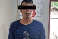 HS, Pelaku perbuatan tidak senonoh terhadap keponakan sendiri. Matapedia6.com/ Dok Polsek