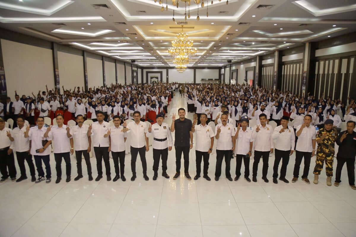 Dukungan calon legislatif Calon legislatif DPR RI Partai Nasdem Randi Zulmariadi. Foto:Dok/DN