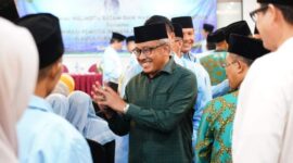 Sekretaris Daerah Kota Batam Jefridin Hamid ajak pemuda Remaja Masjid Indonesia bersinergi dengan pemerintah untuk membangun kota Batam. Matapedia6.com/ Diskominfo