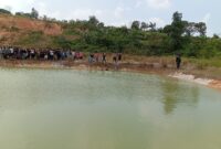 Foto bekas galian di daerah Kavling Melati, Kelurahan Sei Pelenggut, Kecamatan Sagulung. Matapedia6.com/ luci